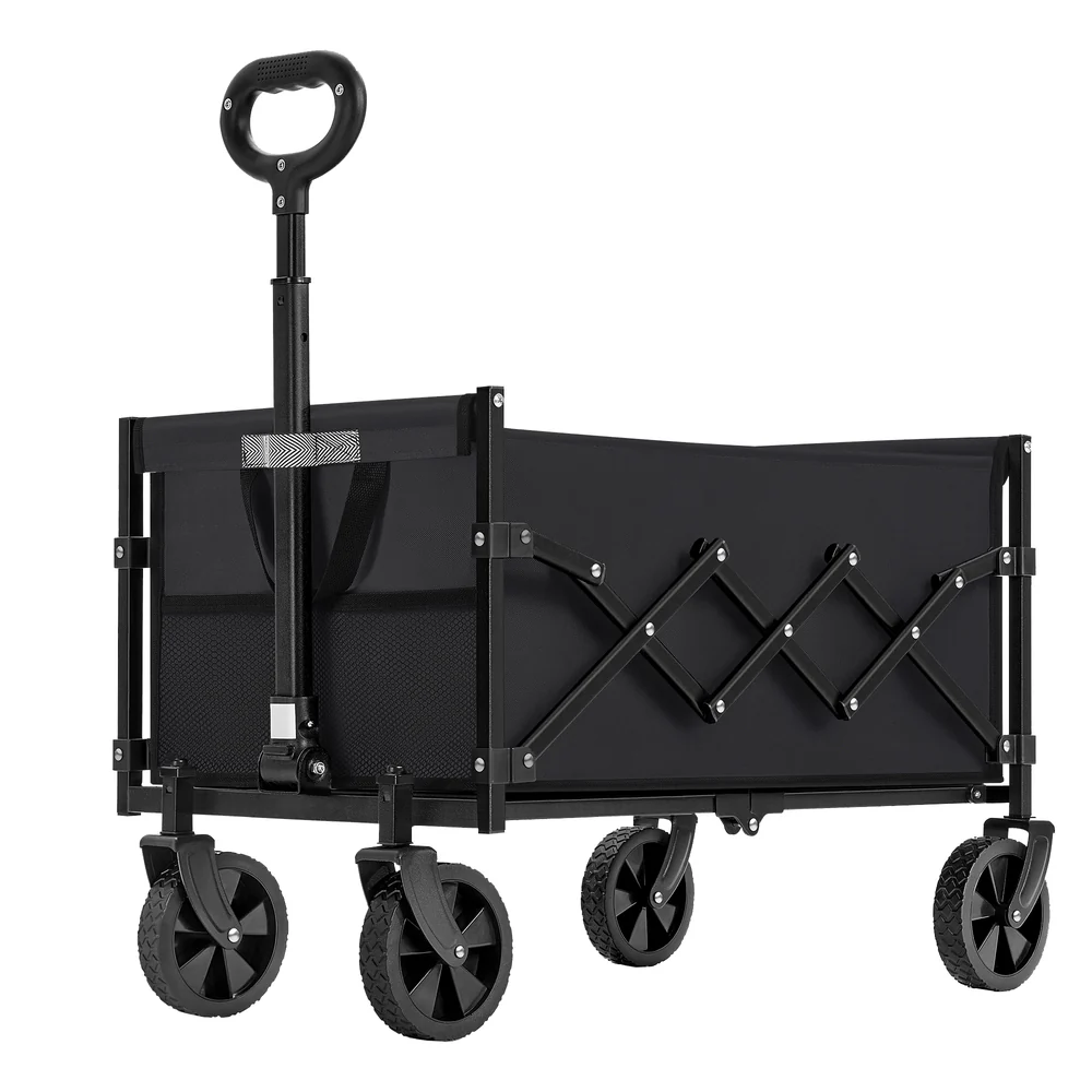 Foldable Camping Trolley with Wheels