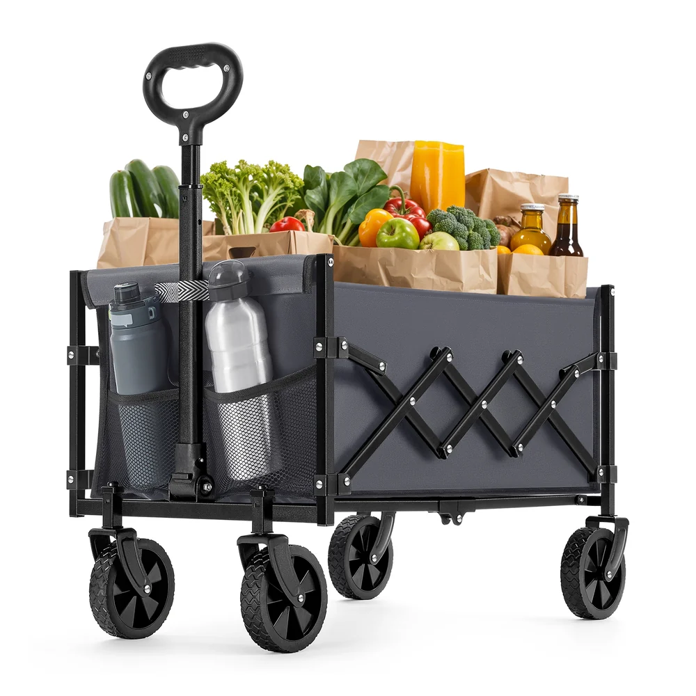 Foldable Camping Trolley with Wheels - Image 2