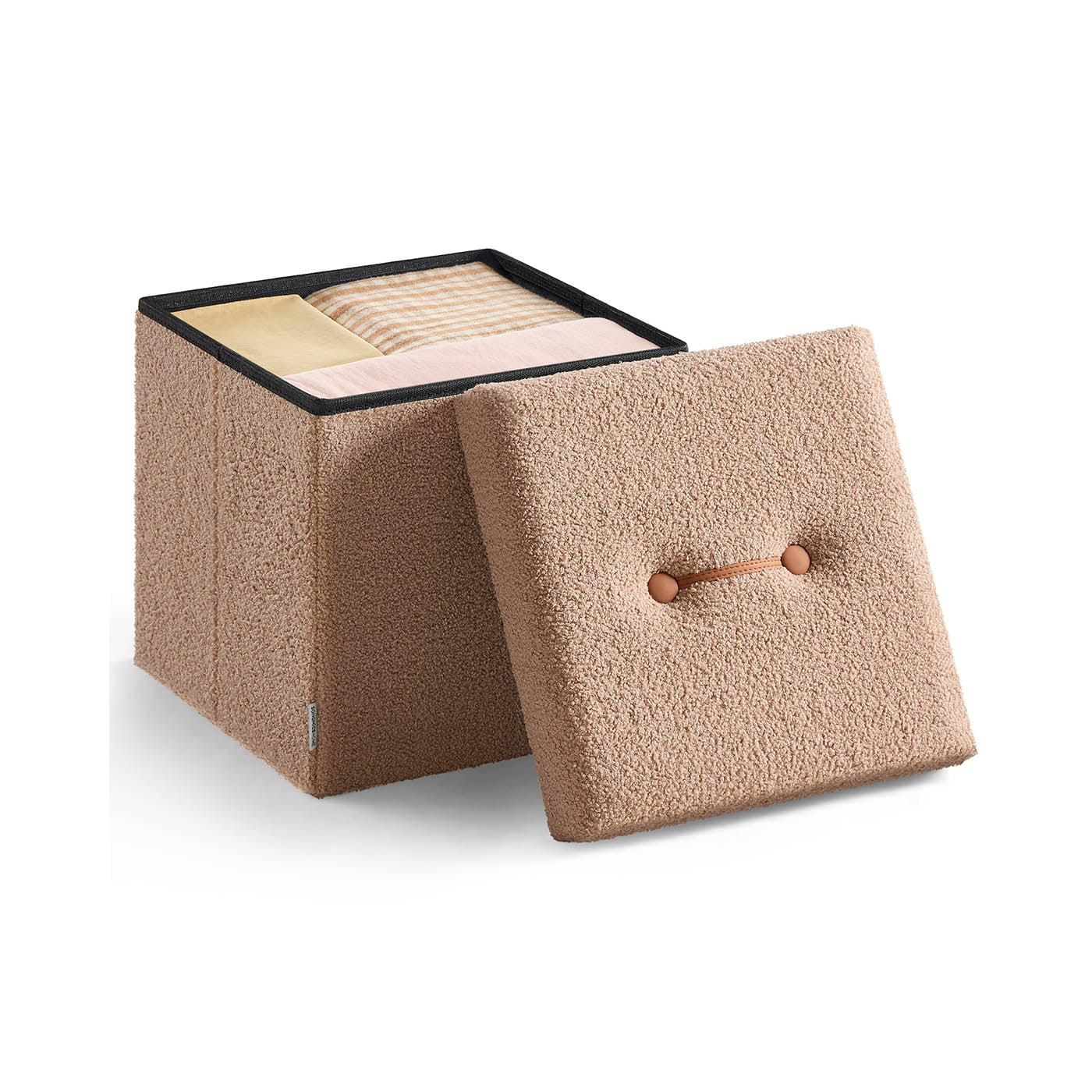 Folding Storage Ottoman - Image 4