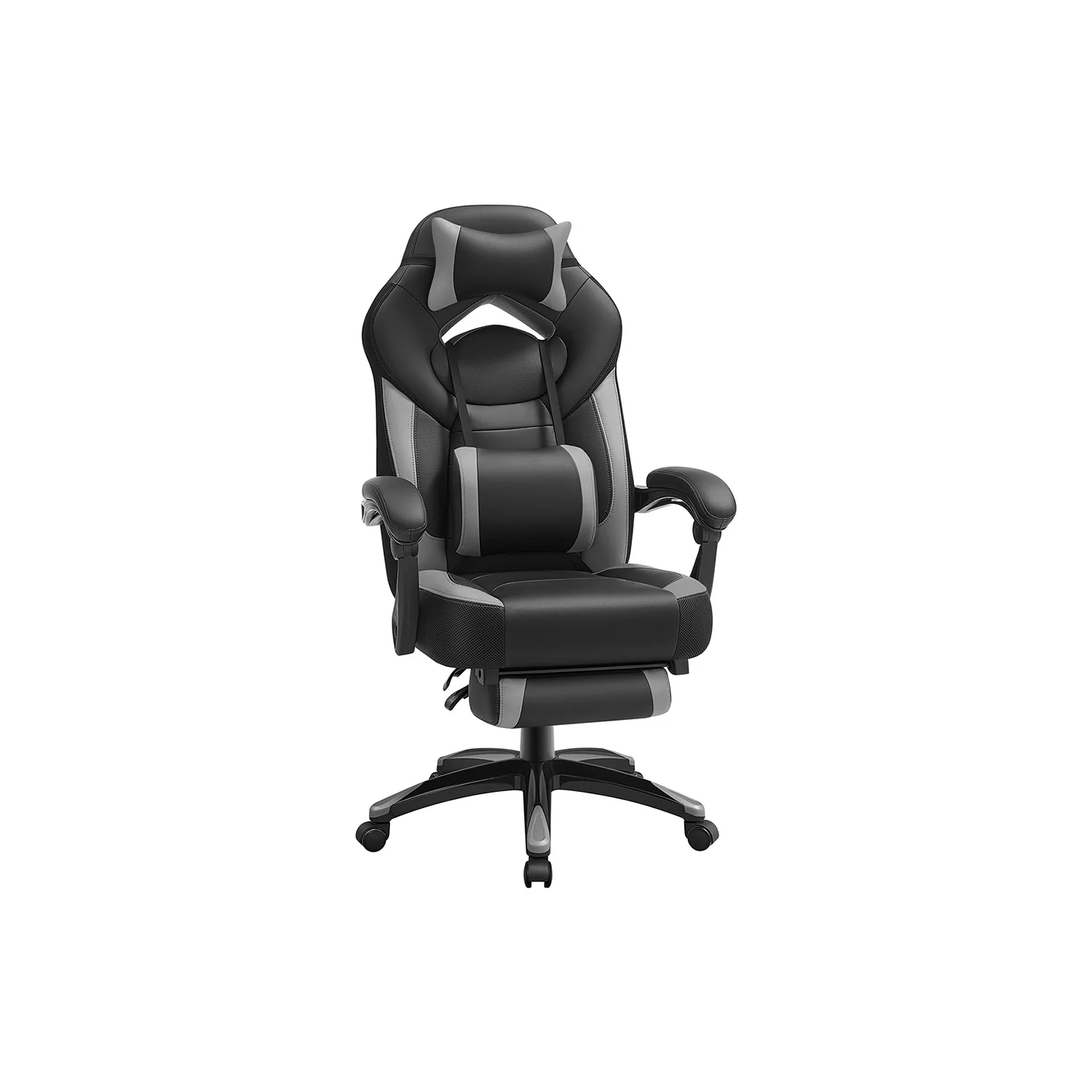 Gaming Chair with Headrest and Lumbar