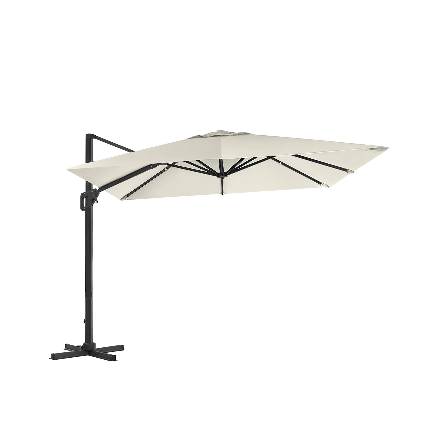 Garden Patio Cantilever Parasol 3 x 3 m