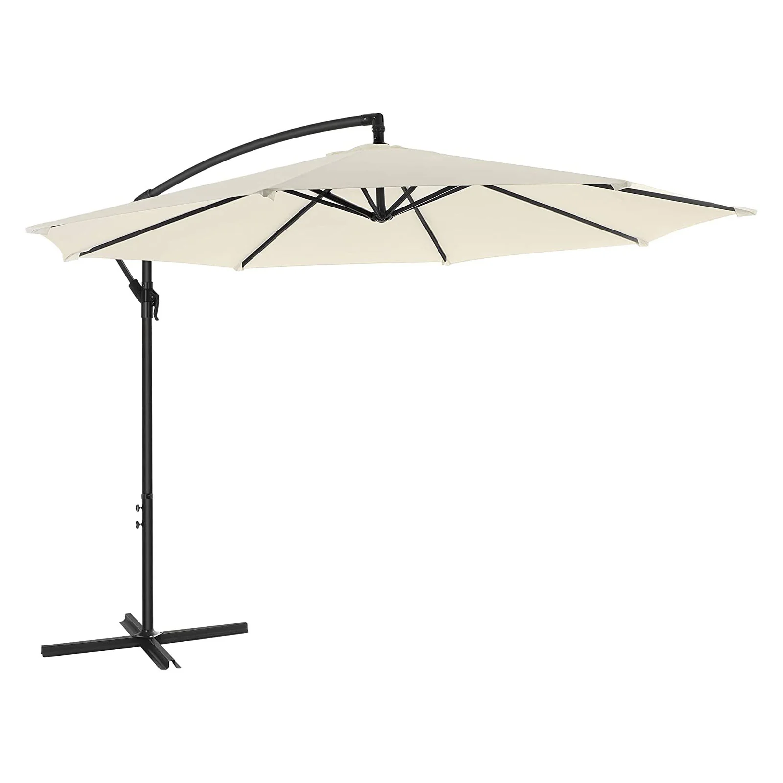 Grey Parasol Sun Umbrella for Patio - Image 3