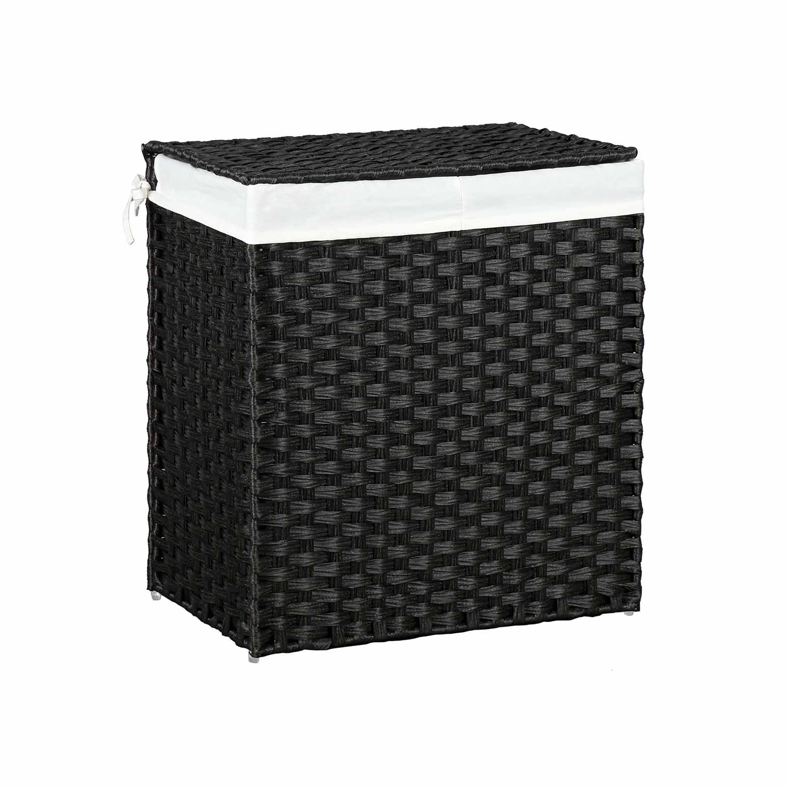 Handwoven Double Laundry Hamper - Image 4