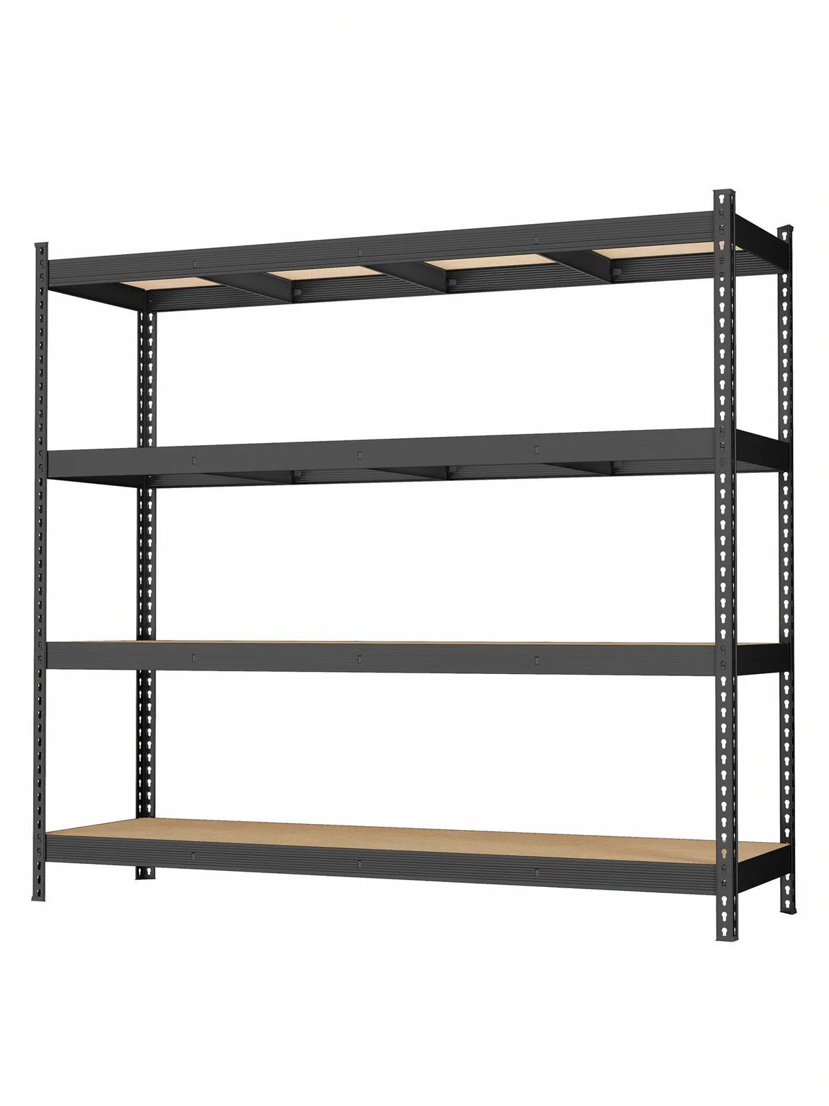 Heavy duty shelving unit for garage and utility storage