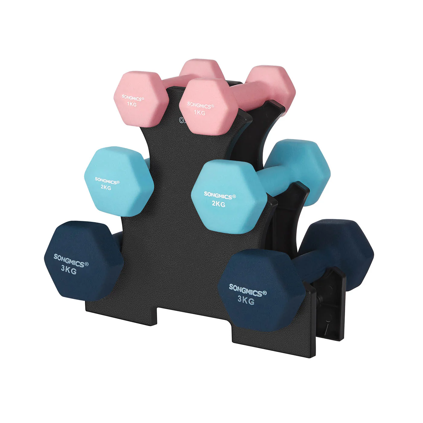 Hex Dumbbells Set - Image 2