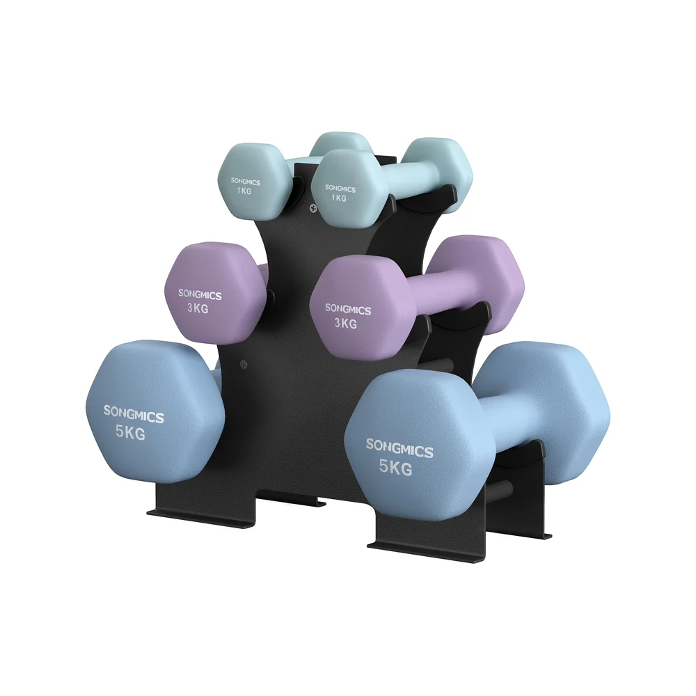 Hex Dumbbells Set - Image 4