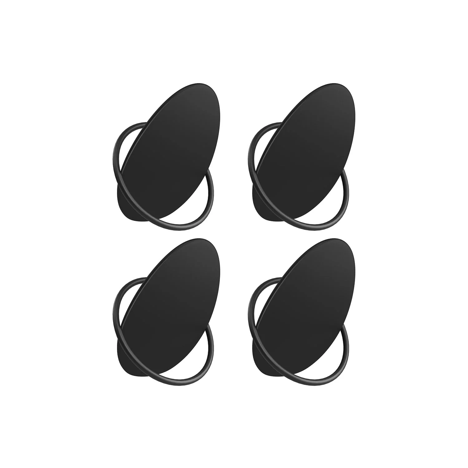Set of egg shaped wall hooks for coats and towels - Image 2