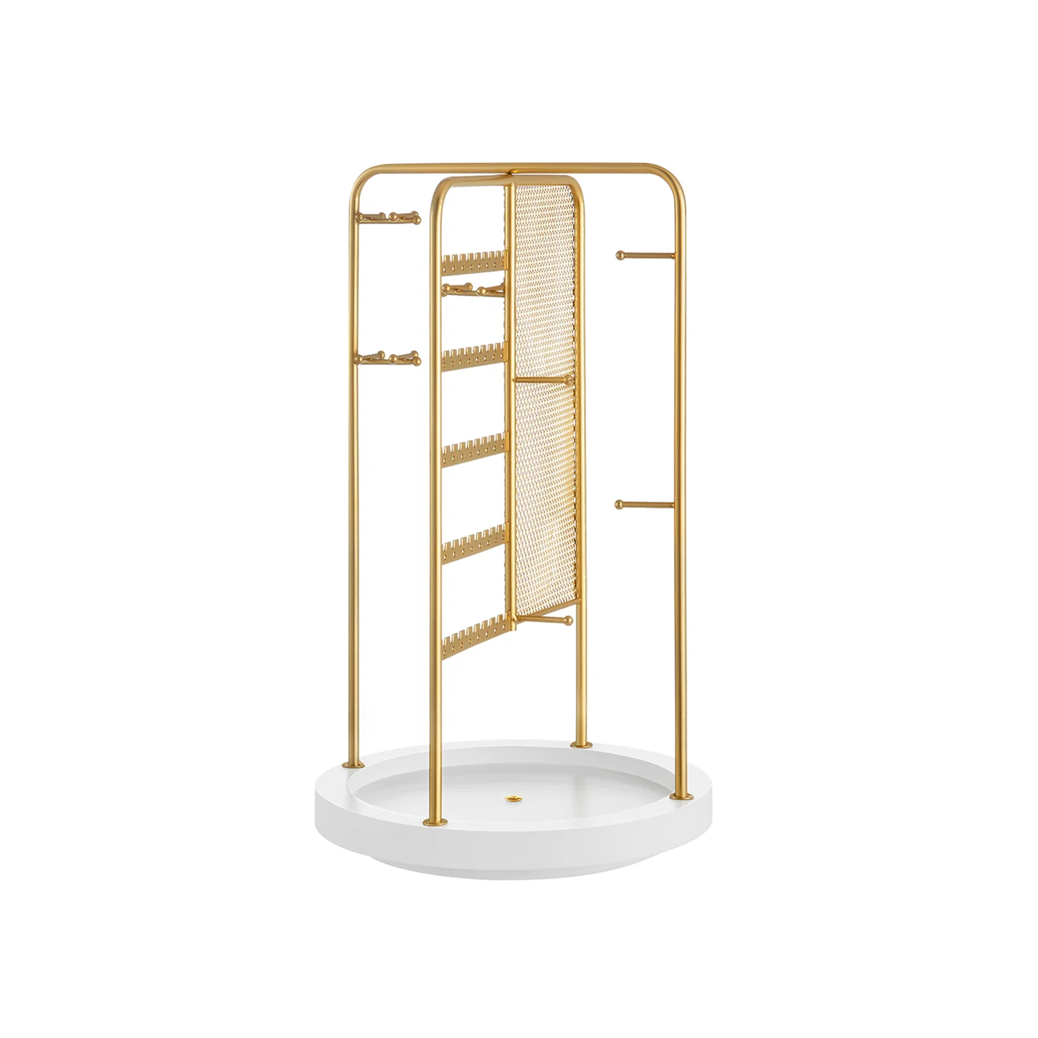 JewellerRotating Jewellery Stand with Bottom Tray - Image 2