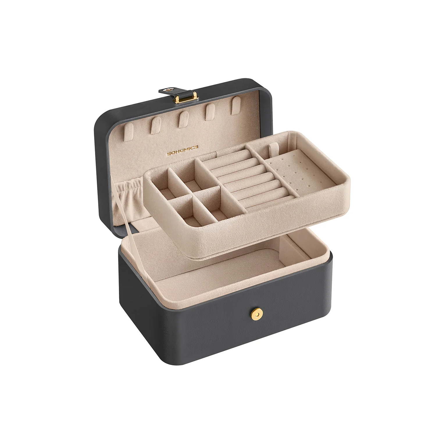 2-Layer Portable Jewellery Box - Image 3