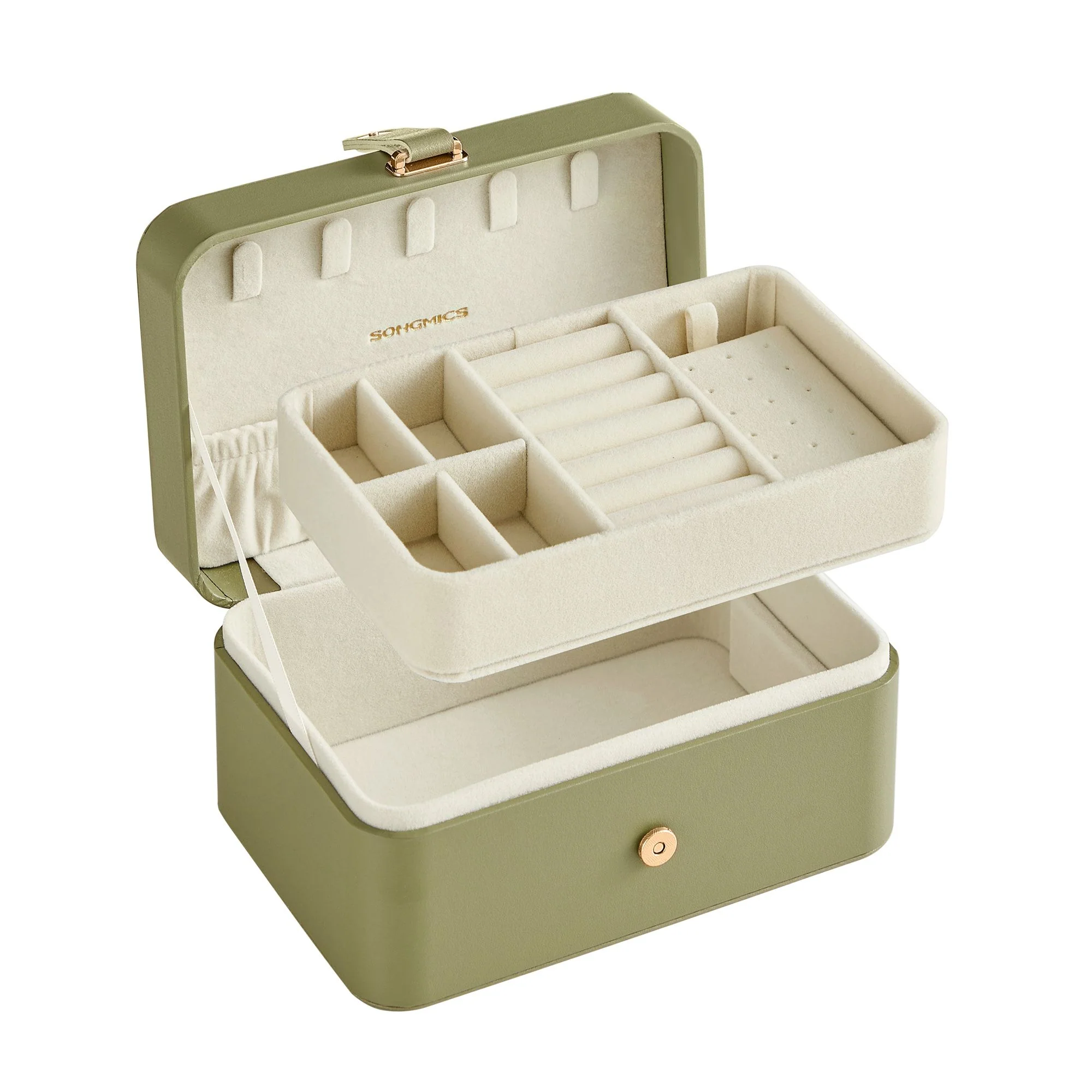 2-Layer Portable Jewellery Box - Image 5