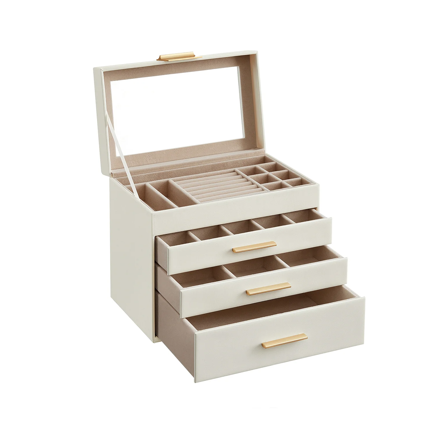 Jewellery Box with Glass Lid - Image 3