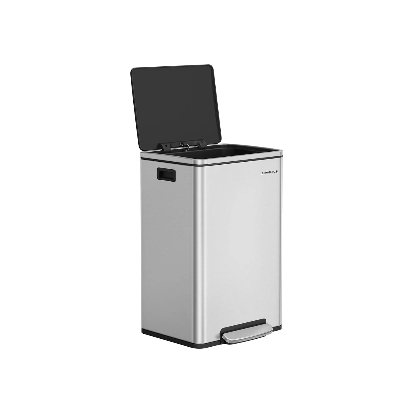 Kitchen bin with soft close lid and removable inner bucket - Image 2