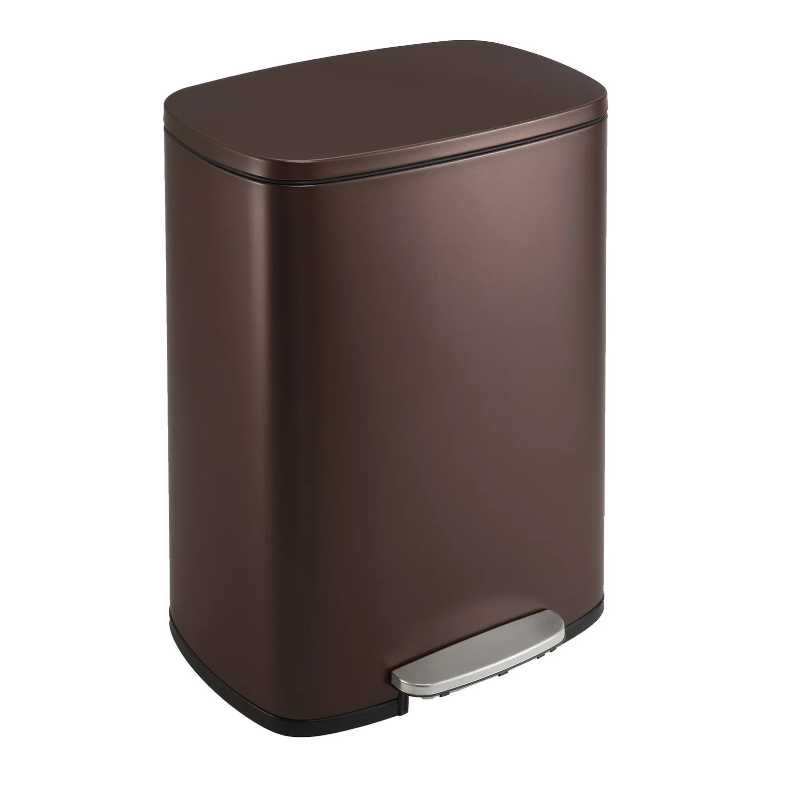 50 L Kitchen Bin, Rubbish Bin, Stainless Steel Trash Bin, Soft Close - Image 5