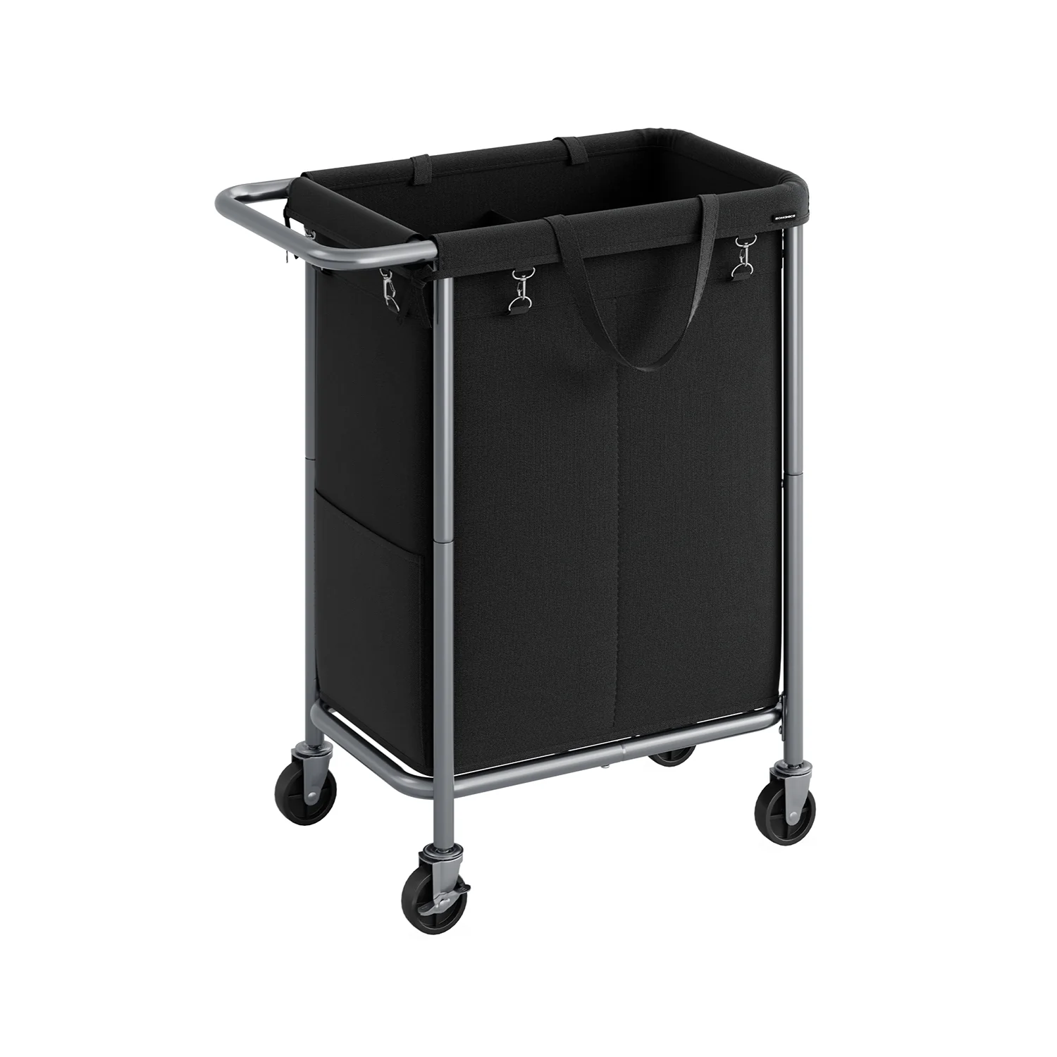 Laundry Basket on Wheels - Image 3
