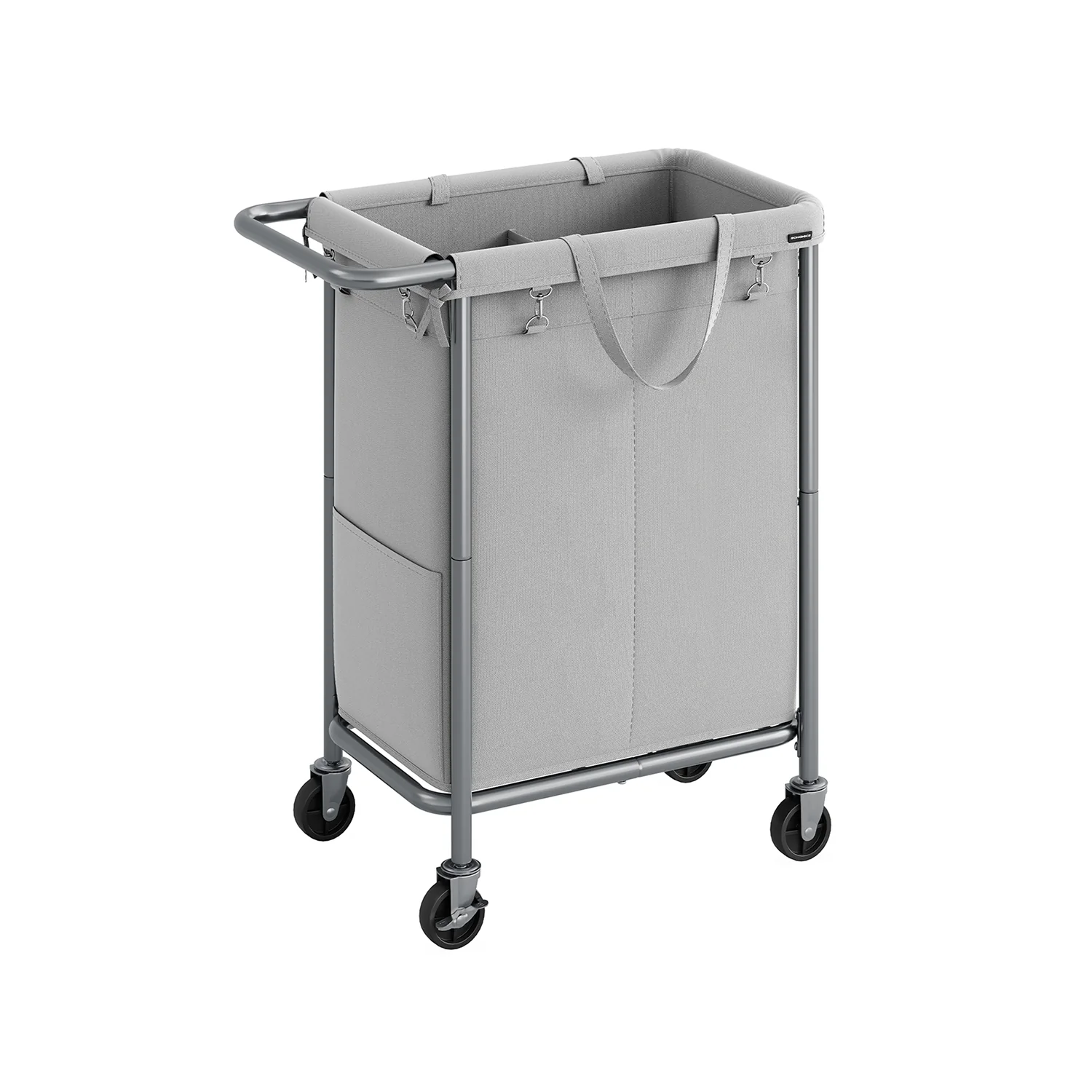 Laundry Basket on Wheels - Image 4