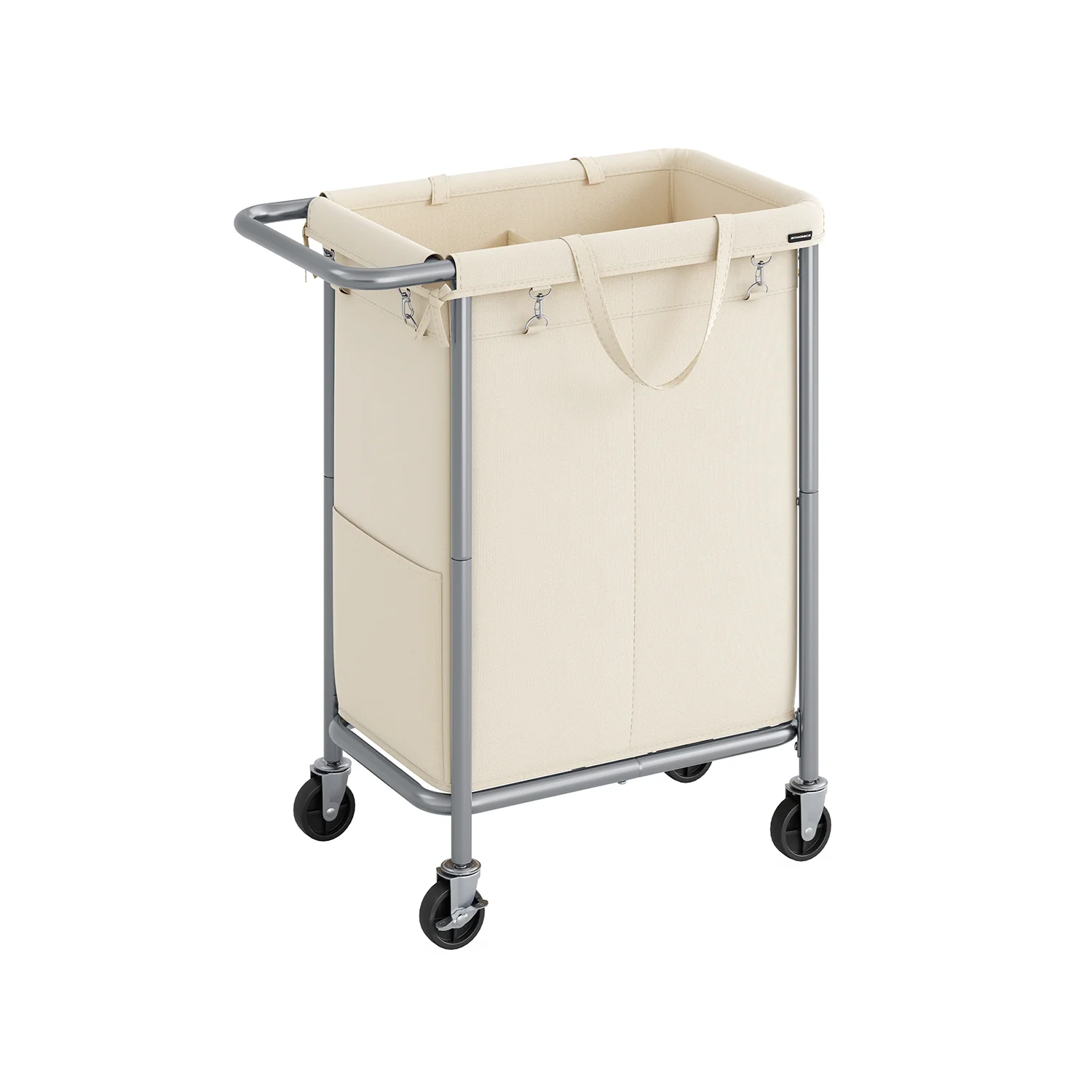 Laundry Basket on Wheels - Image 5