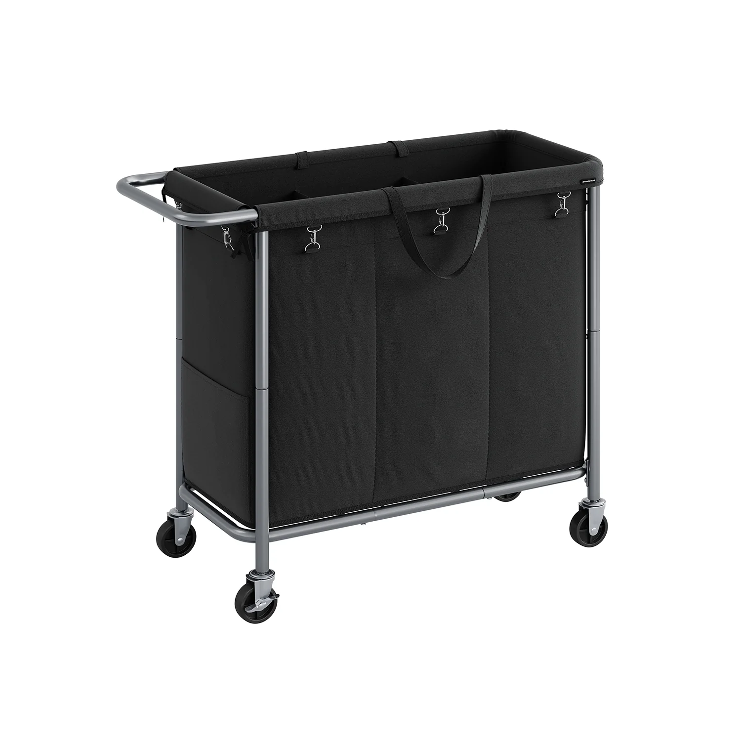 Laundry Basket on Wheels - Image 6