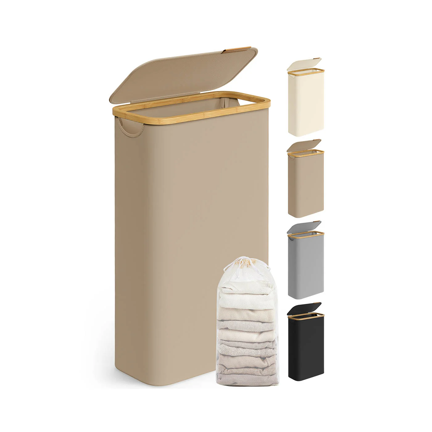 Laundry Basket with Lid - Image 10