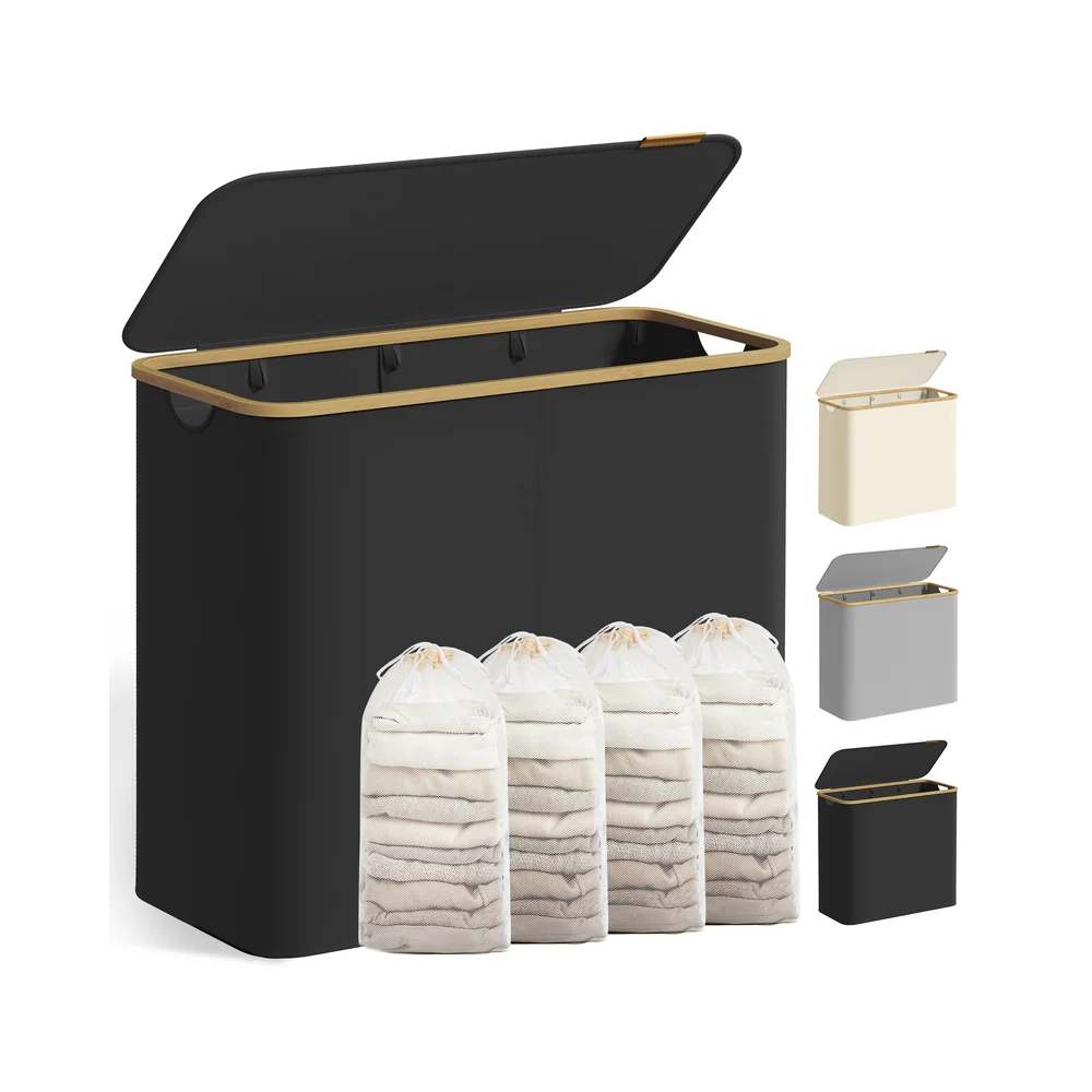 Laundry Basket with Lid - Image 11