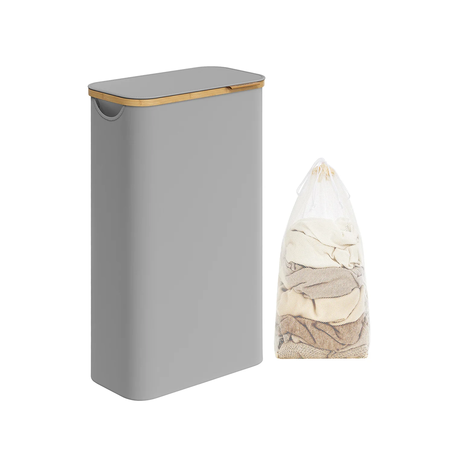 Laundry Basket with Lid - Image 2