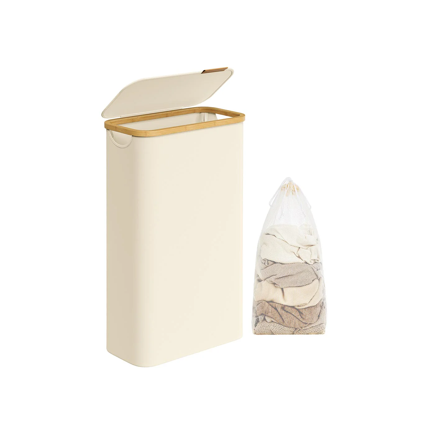 Laundry Basket with Lid - Image 3