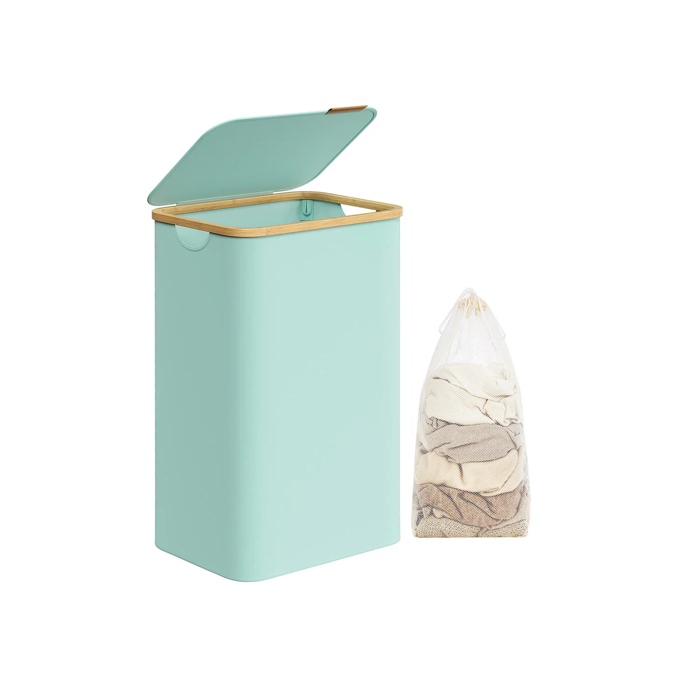 Laundry Basket with Lid - Image 6