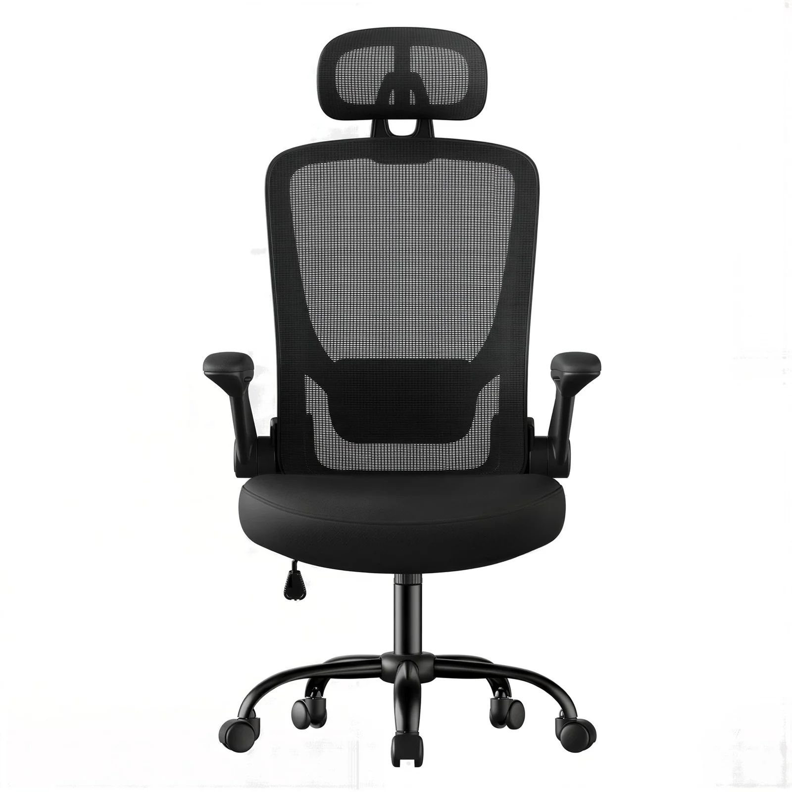 Mesh Office Chair with Flip-Up Armrests