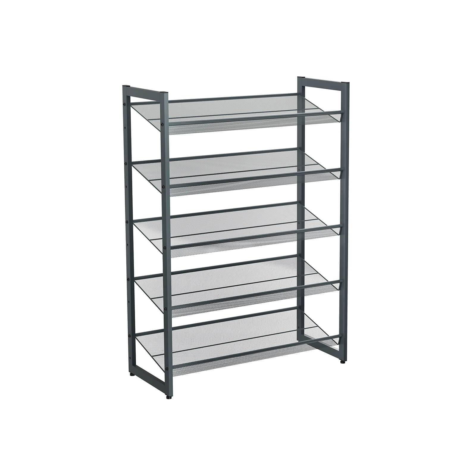 Metal Mesh Shoe Rack