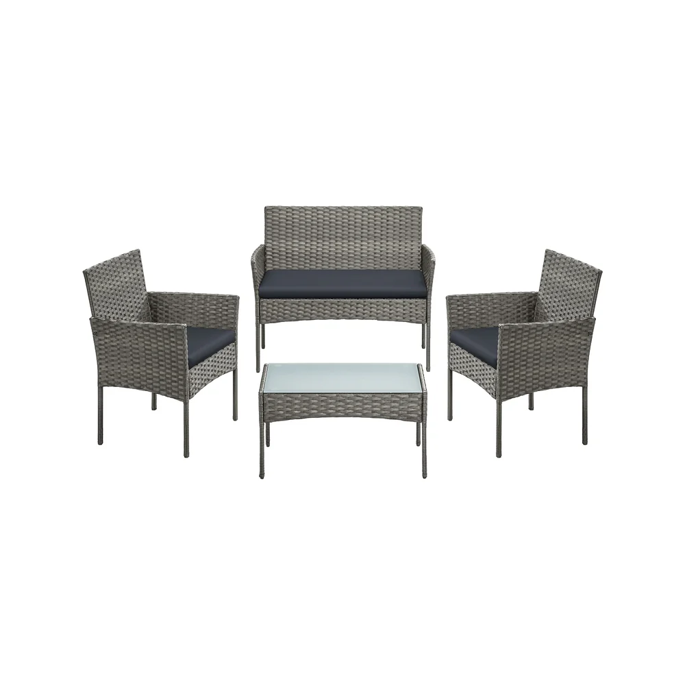 Polyrattan Garden Furniture Set