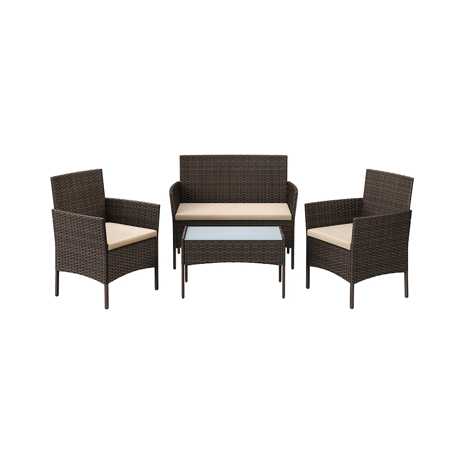 Polyrattan Garden Furniture Set - Image 3