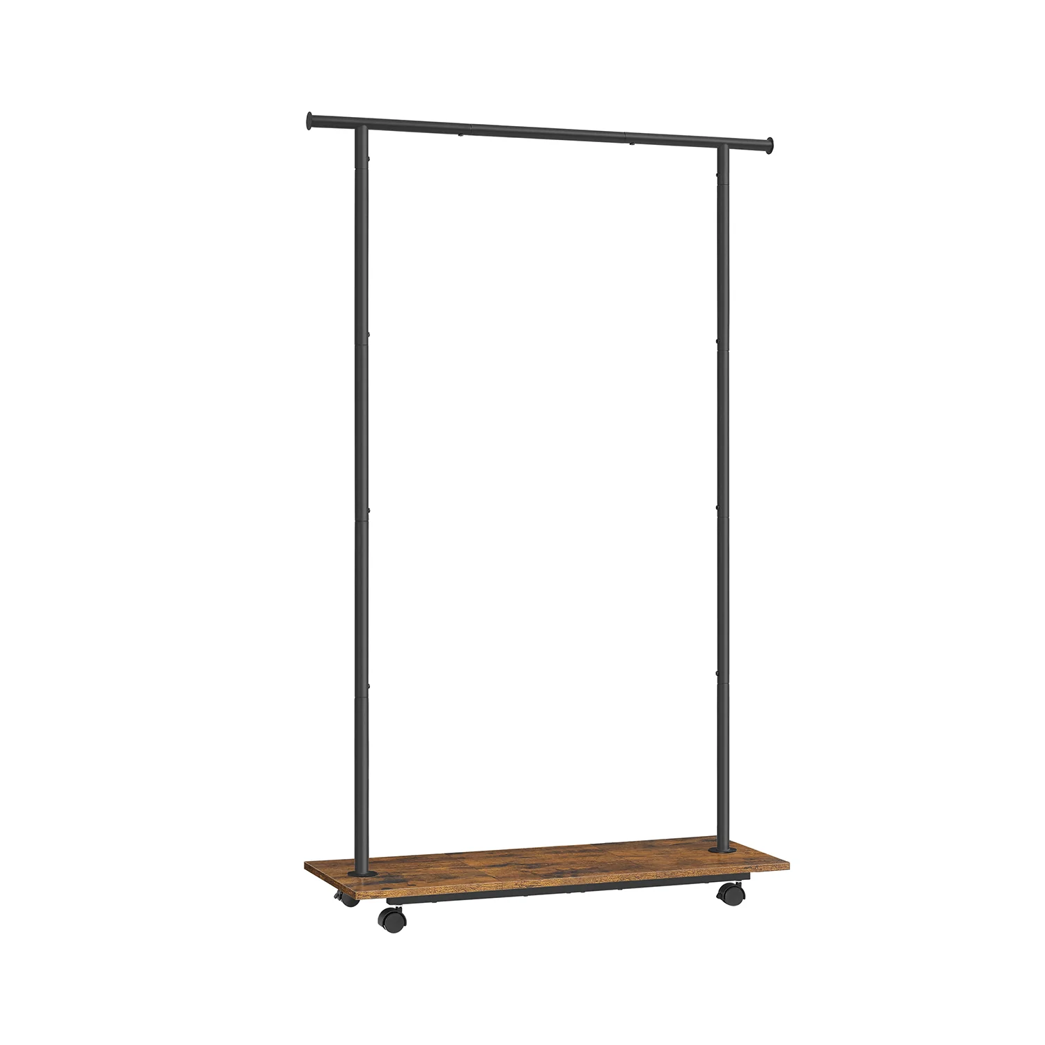 Portable Clothes Rack on Wheels - Image 2