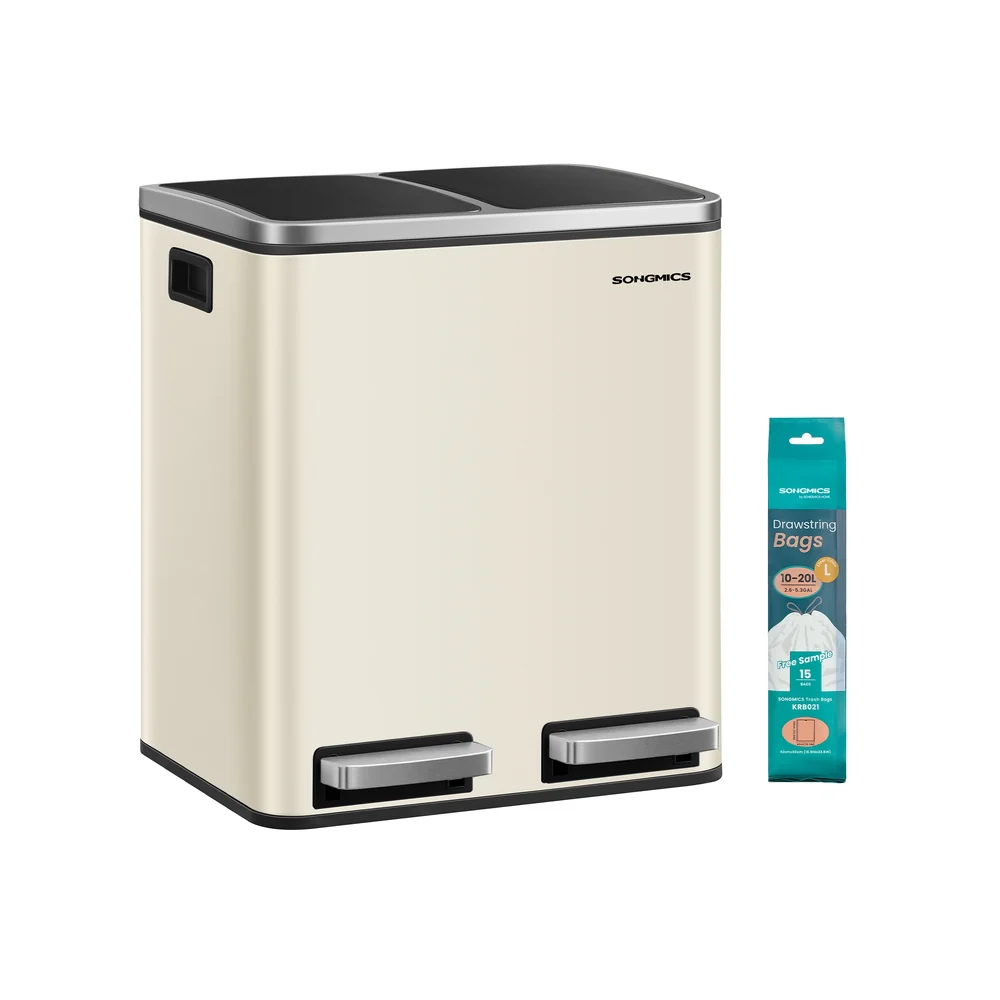 Recycle Bin Trash Can with Inner Classified Bins - Image 5