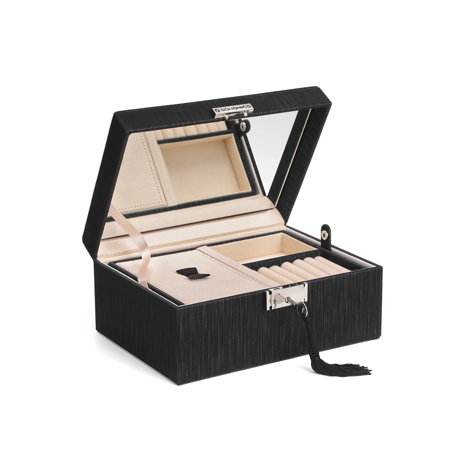 Removable Divider Jewelry Box