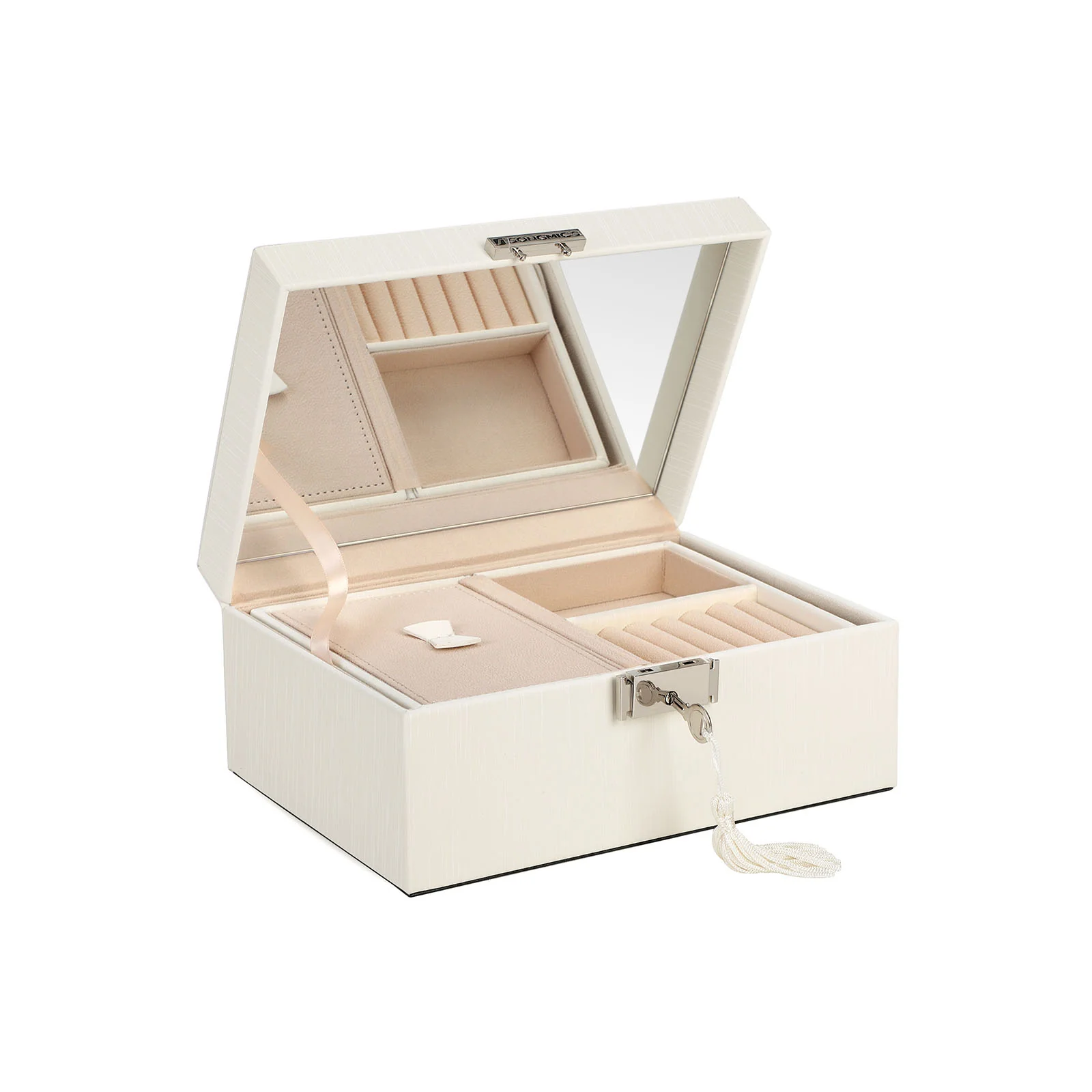 Removable Divider Jewelry Box - Image 2