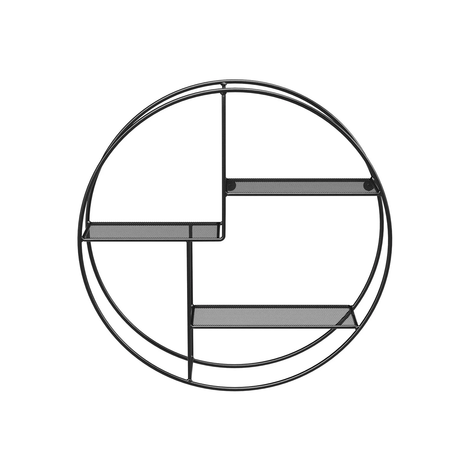 Round Metal Wall Shelf