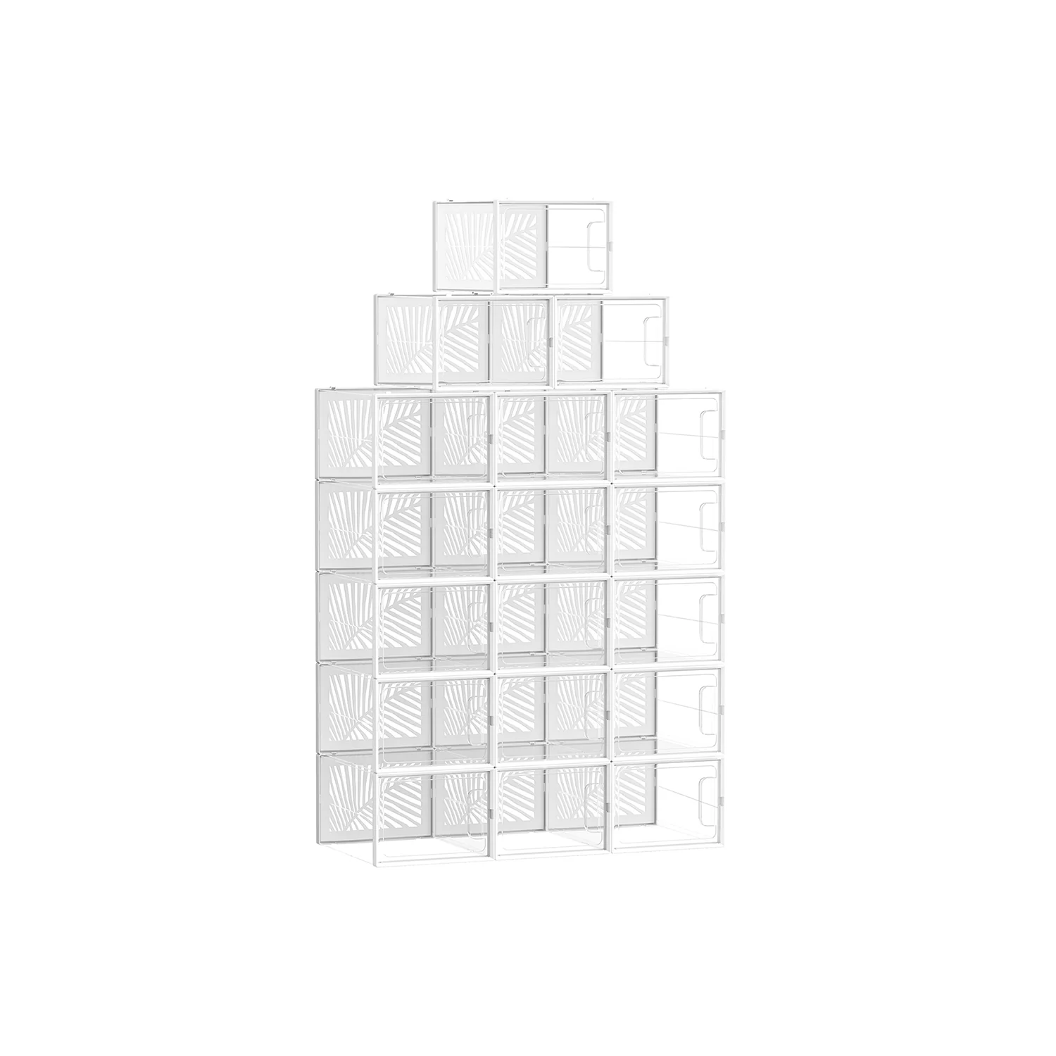 Set of 12 Stackable Shoe Boxes - Image 2