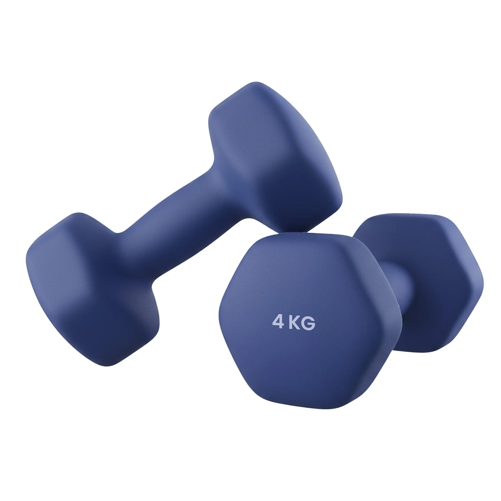Set of 2 Neoprene Hex Dumbbells with Dumbbells Bars - Image 8