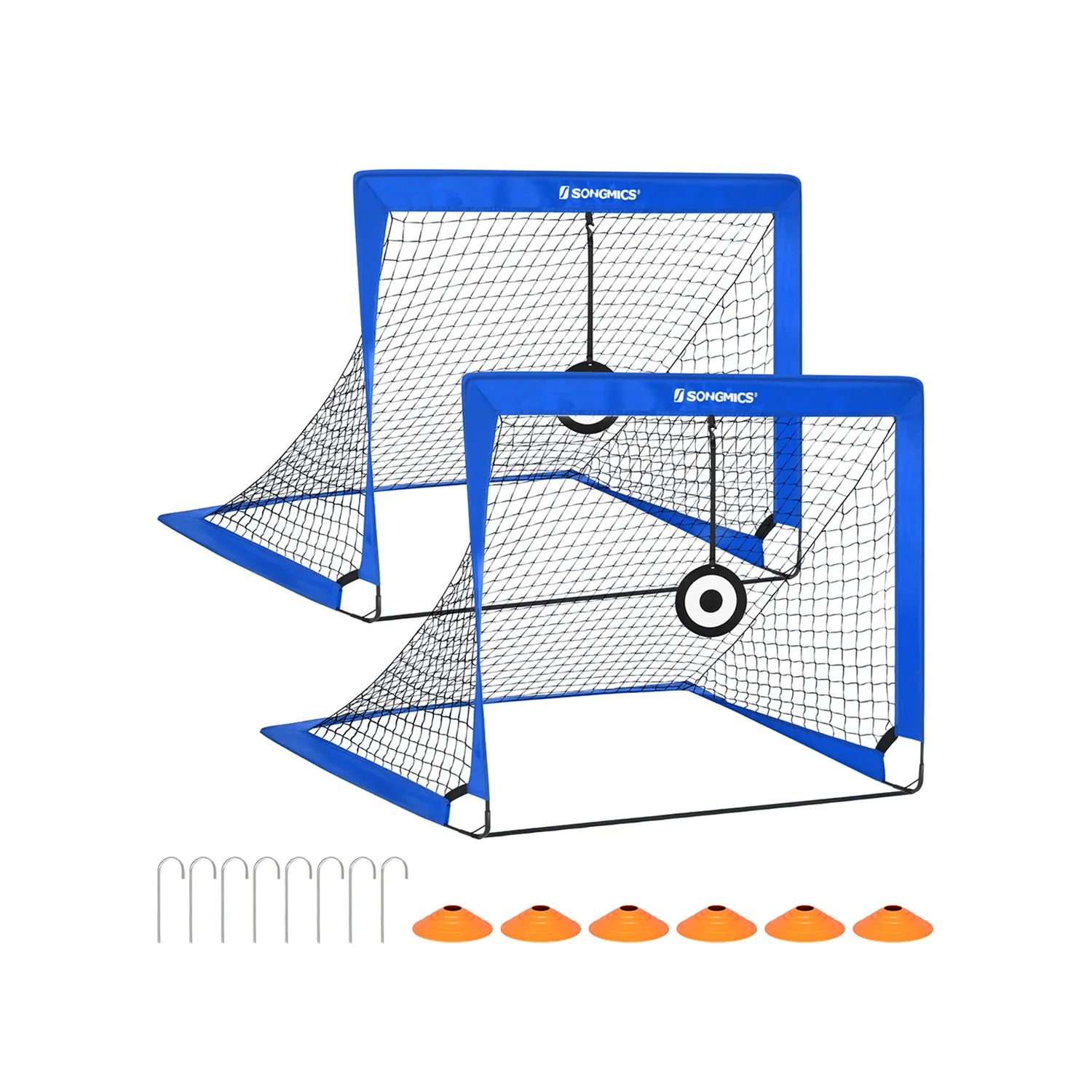 Set of 2 Pop-Up Soccer Goals - Image 3
