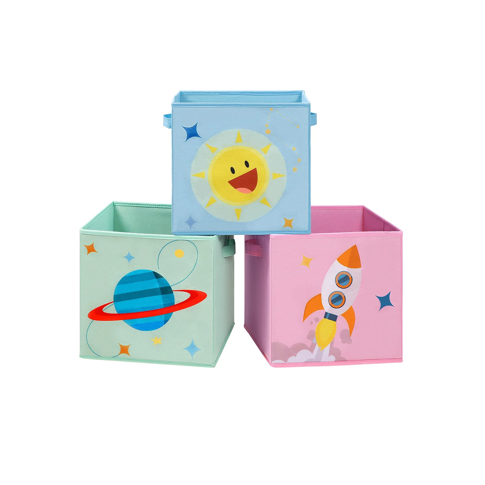 Set of 3 Foldable Storage Organizer Box