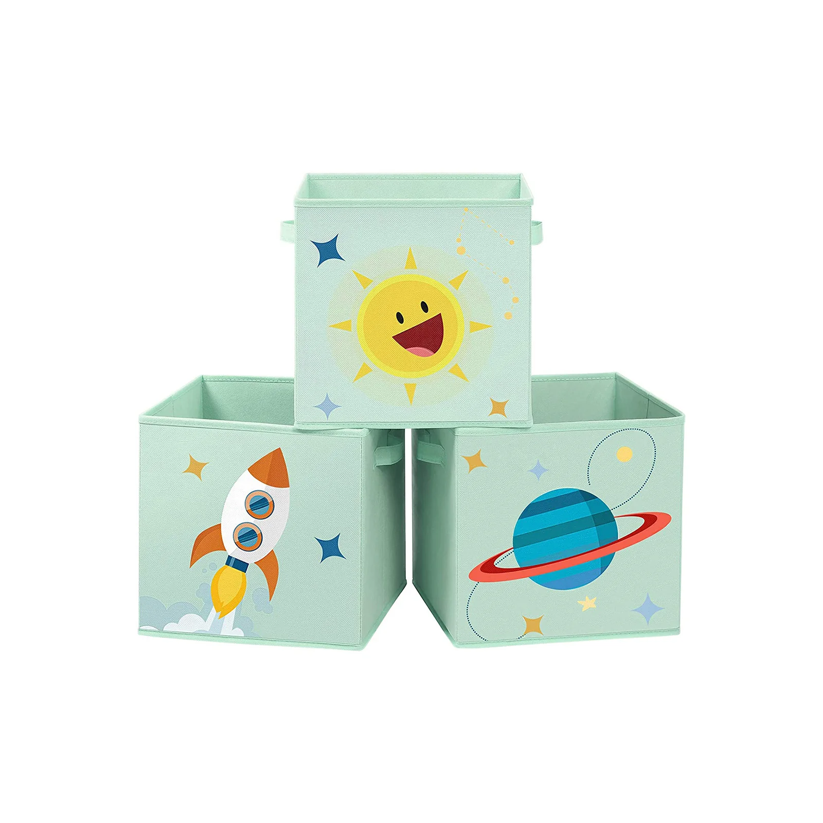Set of 3 Foldable Storage Organizer Box - Image 2