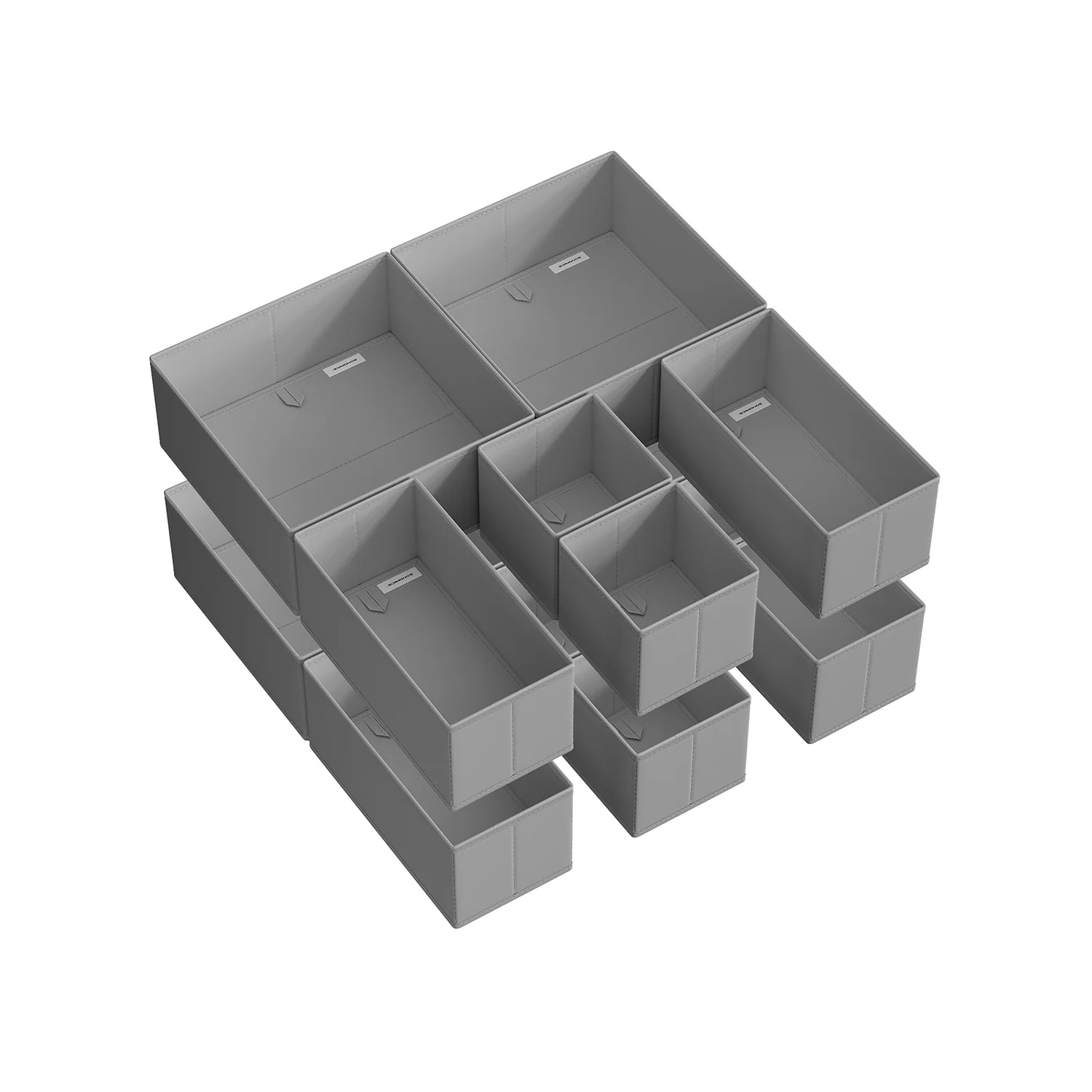 Set of 6 Foldable Drawer Organizer & Divider - Image 2