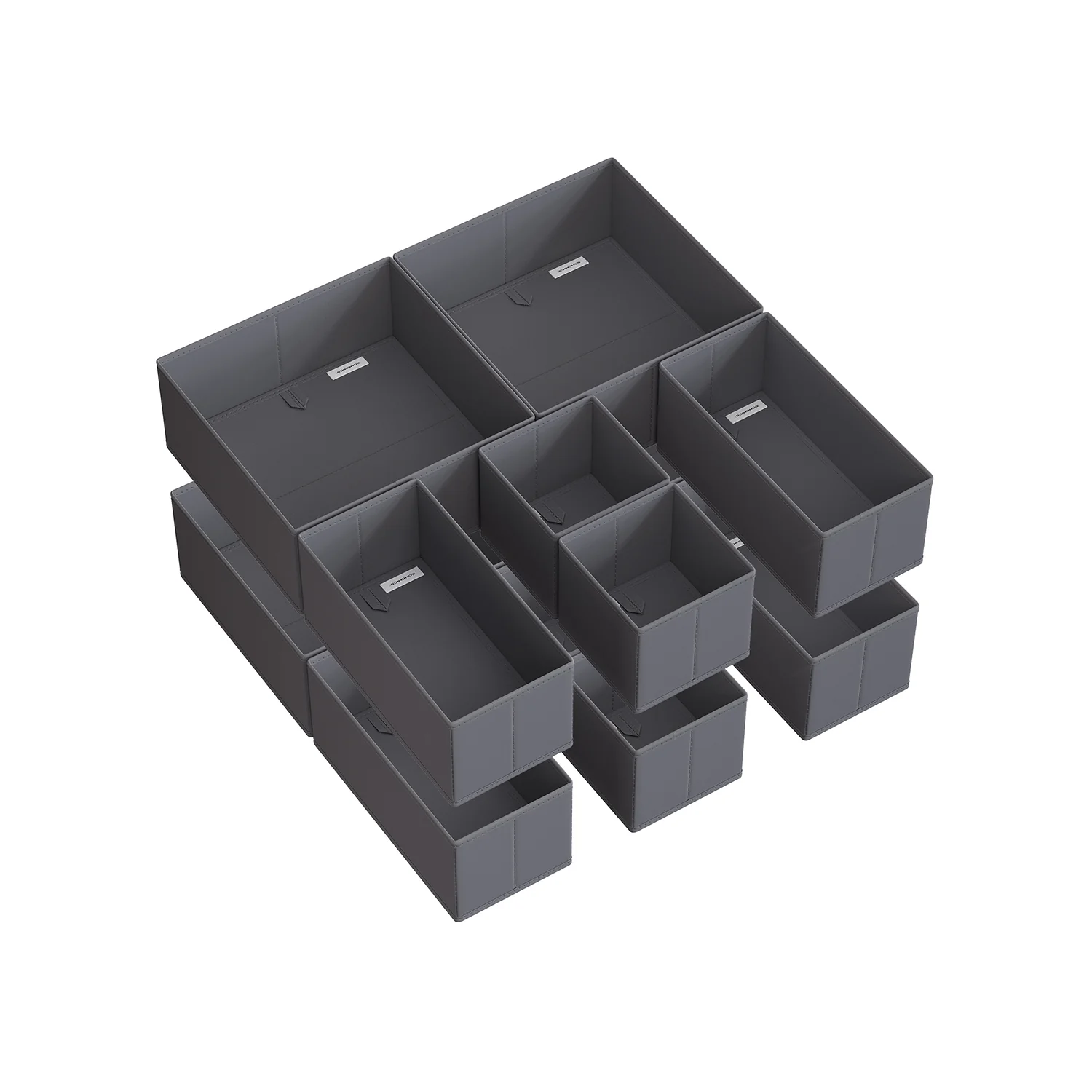 Set of 6 Foldable Drawer Organizer & Divider - Image 3