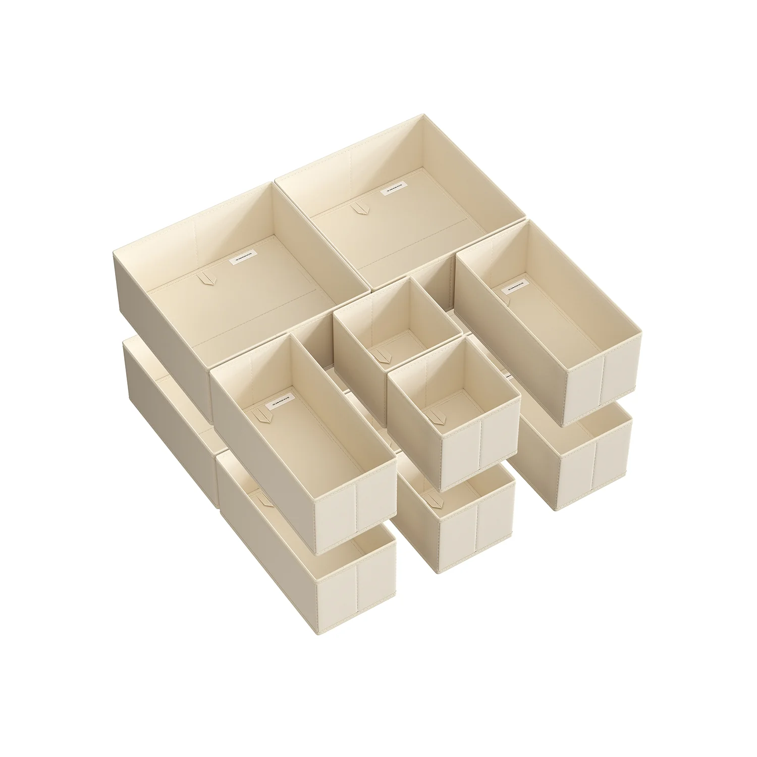 Set of 6 Foldable Drawer Organizer & Divider - Image 8