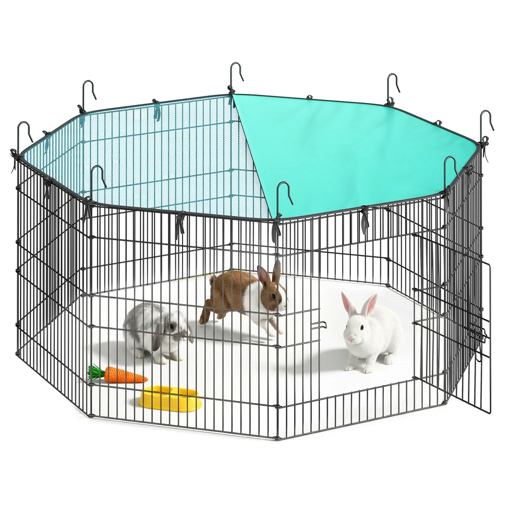 Small Animal Playpen with Roof