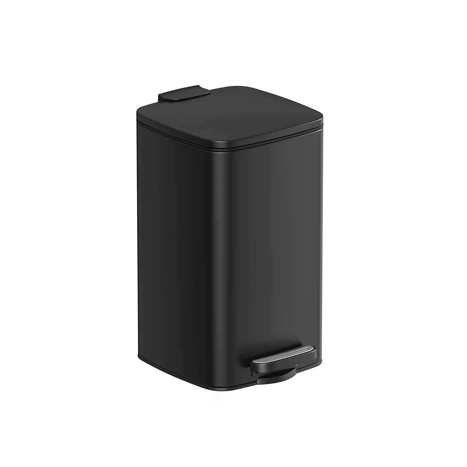 Small Steel Pedal Bathroom Bin - Image 3