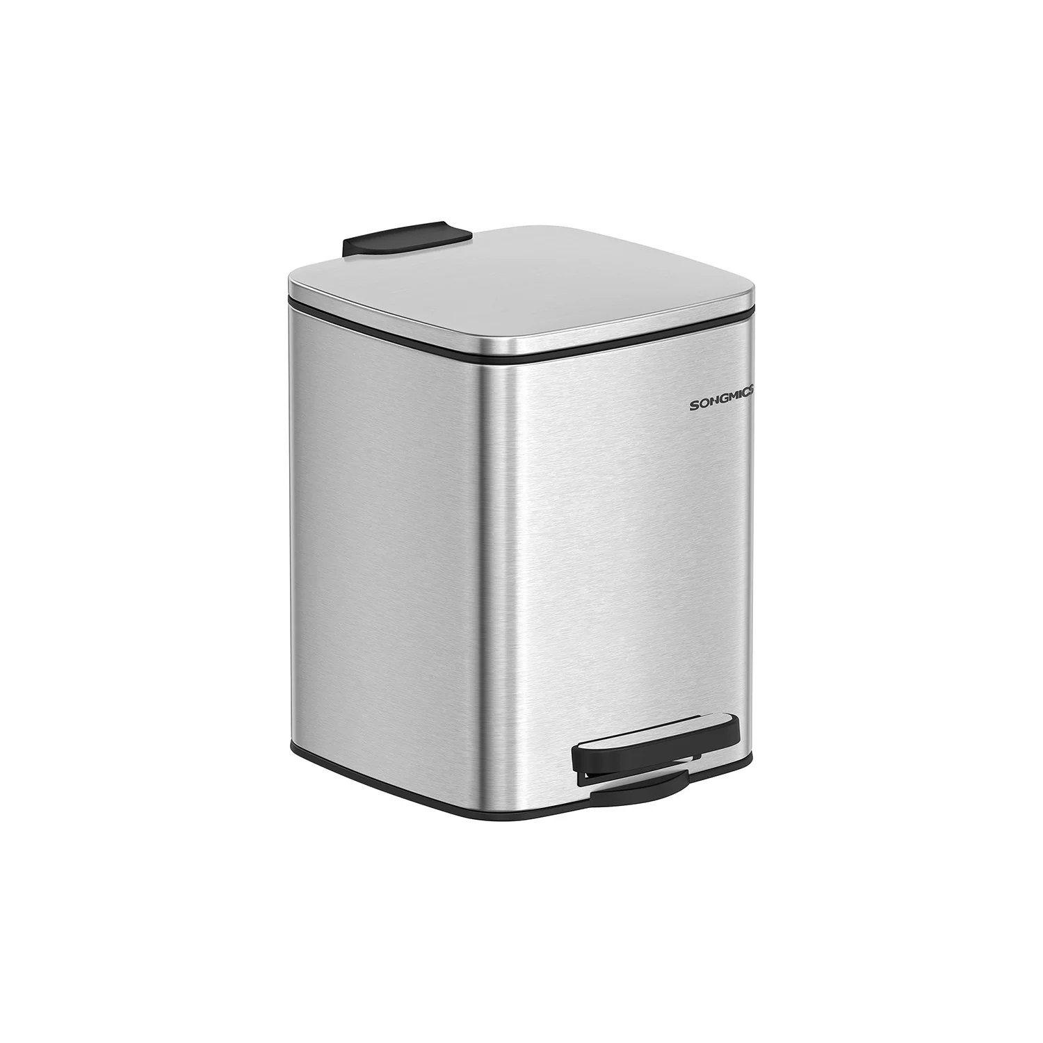 Small Steel Pedal Bathroom Bin - Image 7