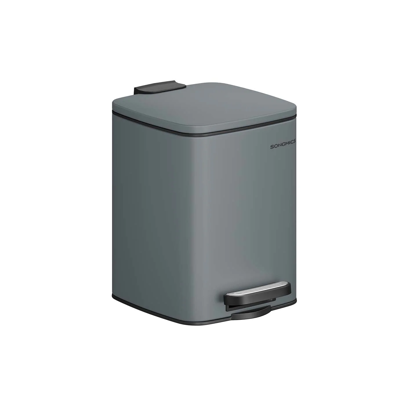 Small Steel Pedal Bathroom Bin - Image 9