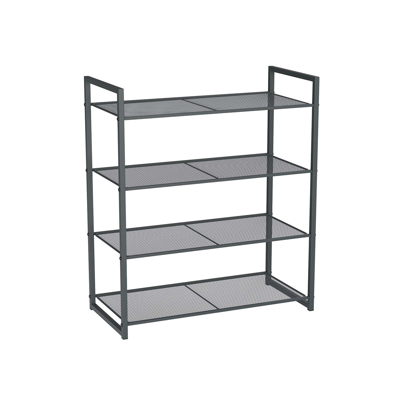 Smoky Gray Shoe Rack