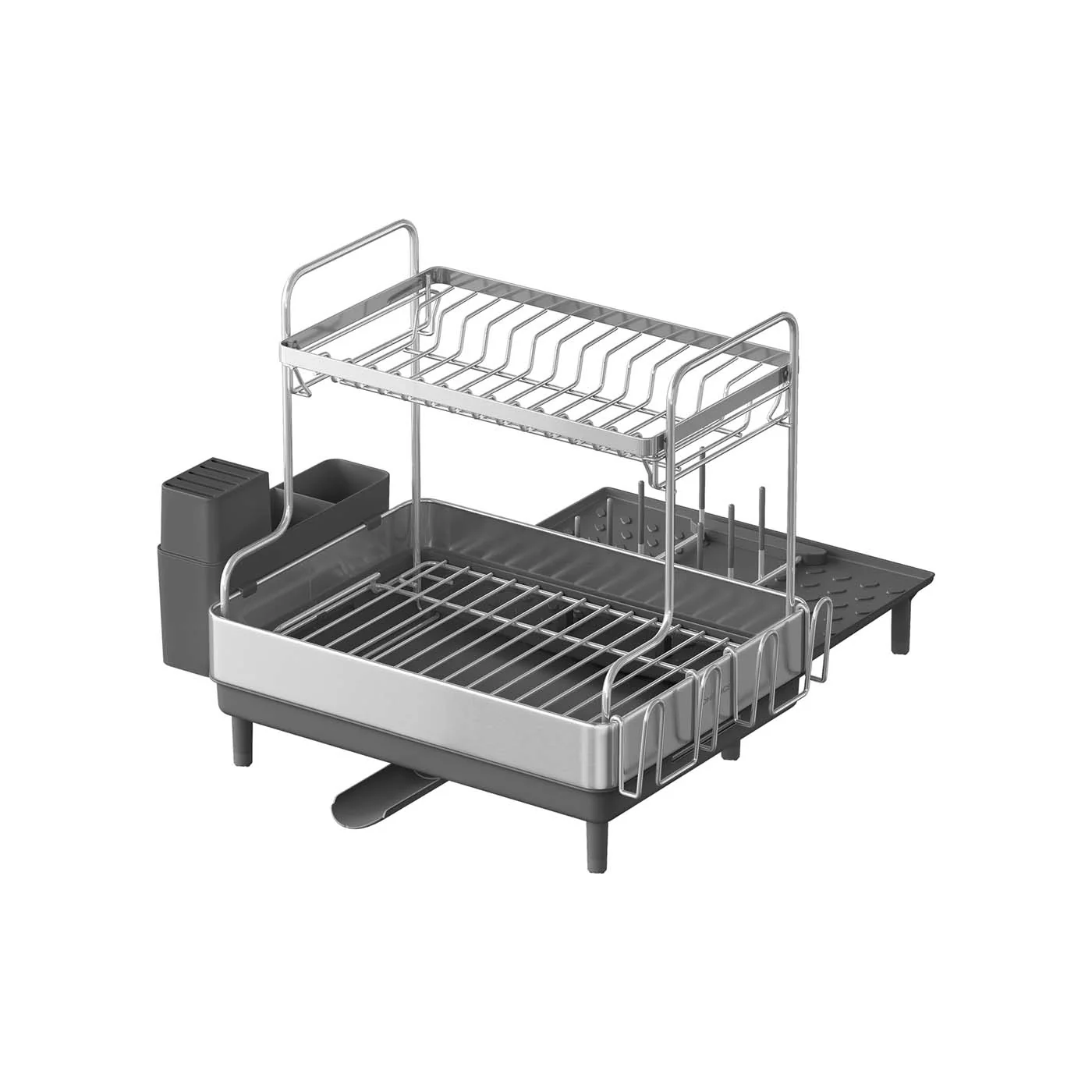 Stainless Steel Dish Drainer Rack - Image 3