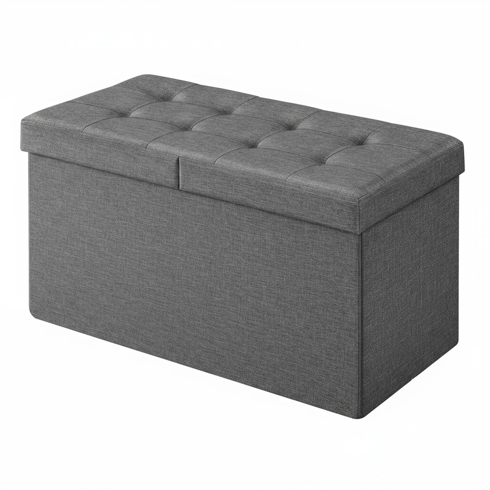 Storage Ottoman with Flipping Lid - Image 2